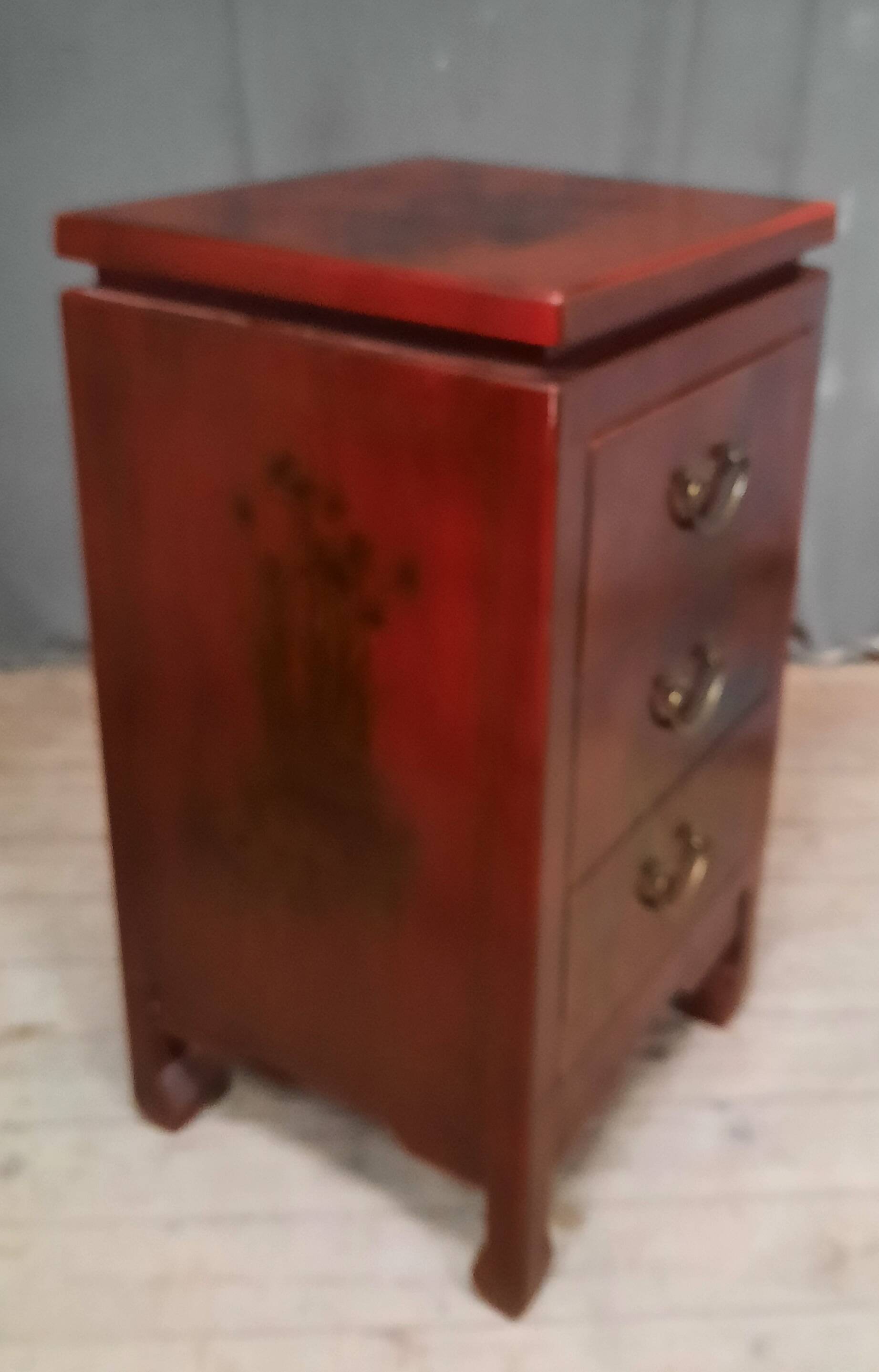 Small chest of drawers from the Far East