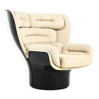 Fauteuil Elda de Joe Colombo pour Comfort, Italie, années 60