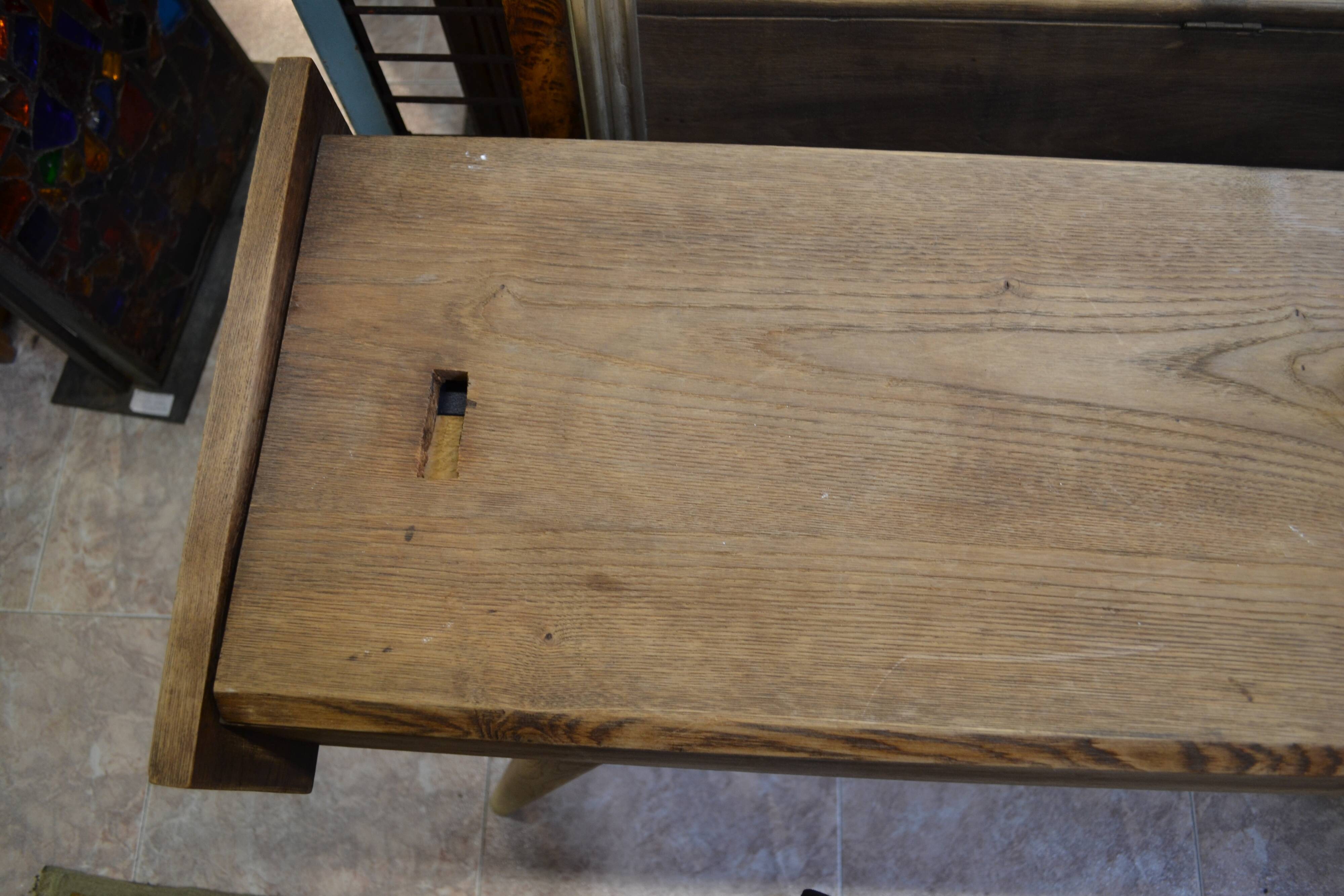 Console en chêne