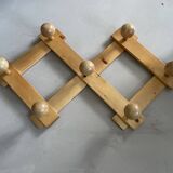 Vintage 70s wall coat rack