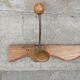 Old wall coat rack