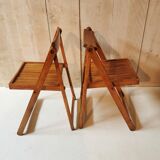 Pair of folding chairs