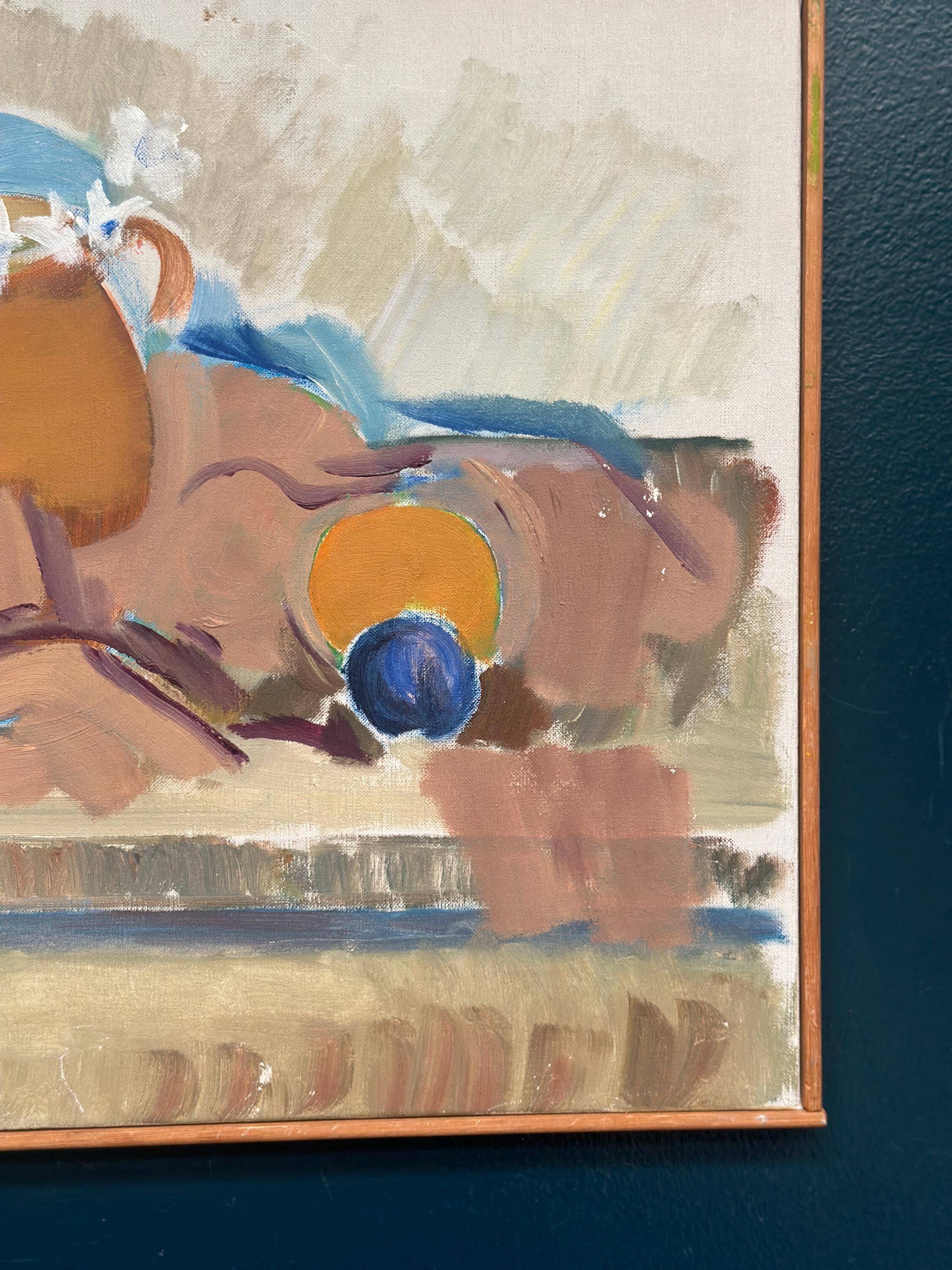 Original Swedish Oil on Canvas – “Still Life” by Martin Sjöblom – Signed
