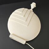 1970s art deco ceramic lamp