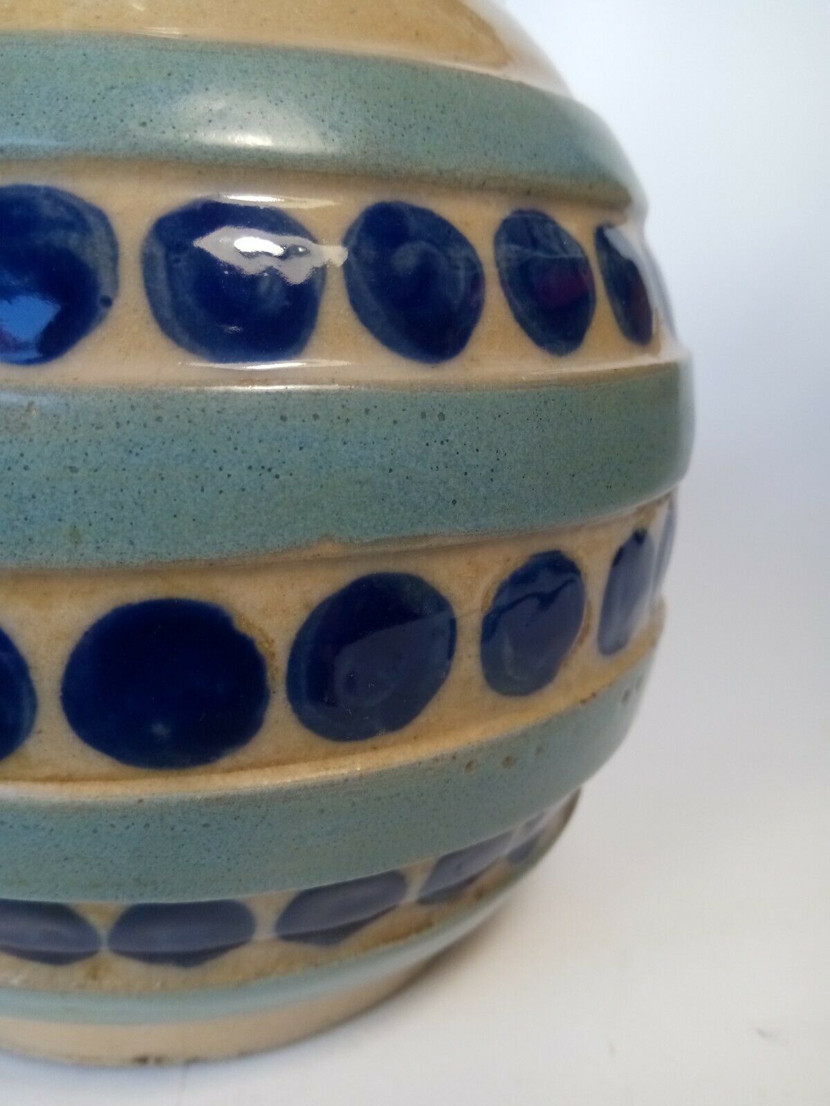 Malicorne ceramic pitcher Roger François art deco