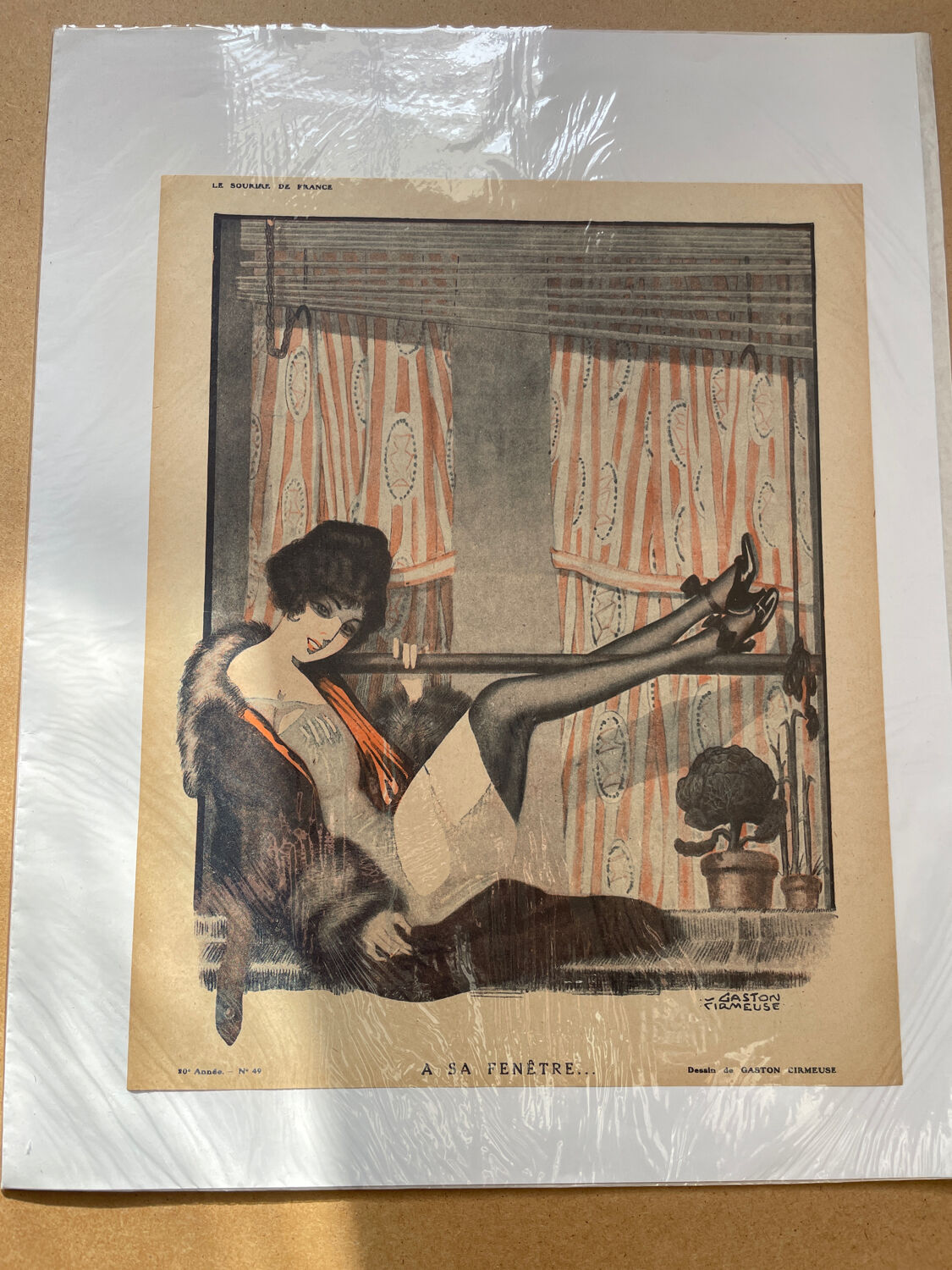 Drawing, France's smile