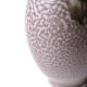 Purple sandstone vase signed, 70s