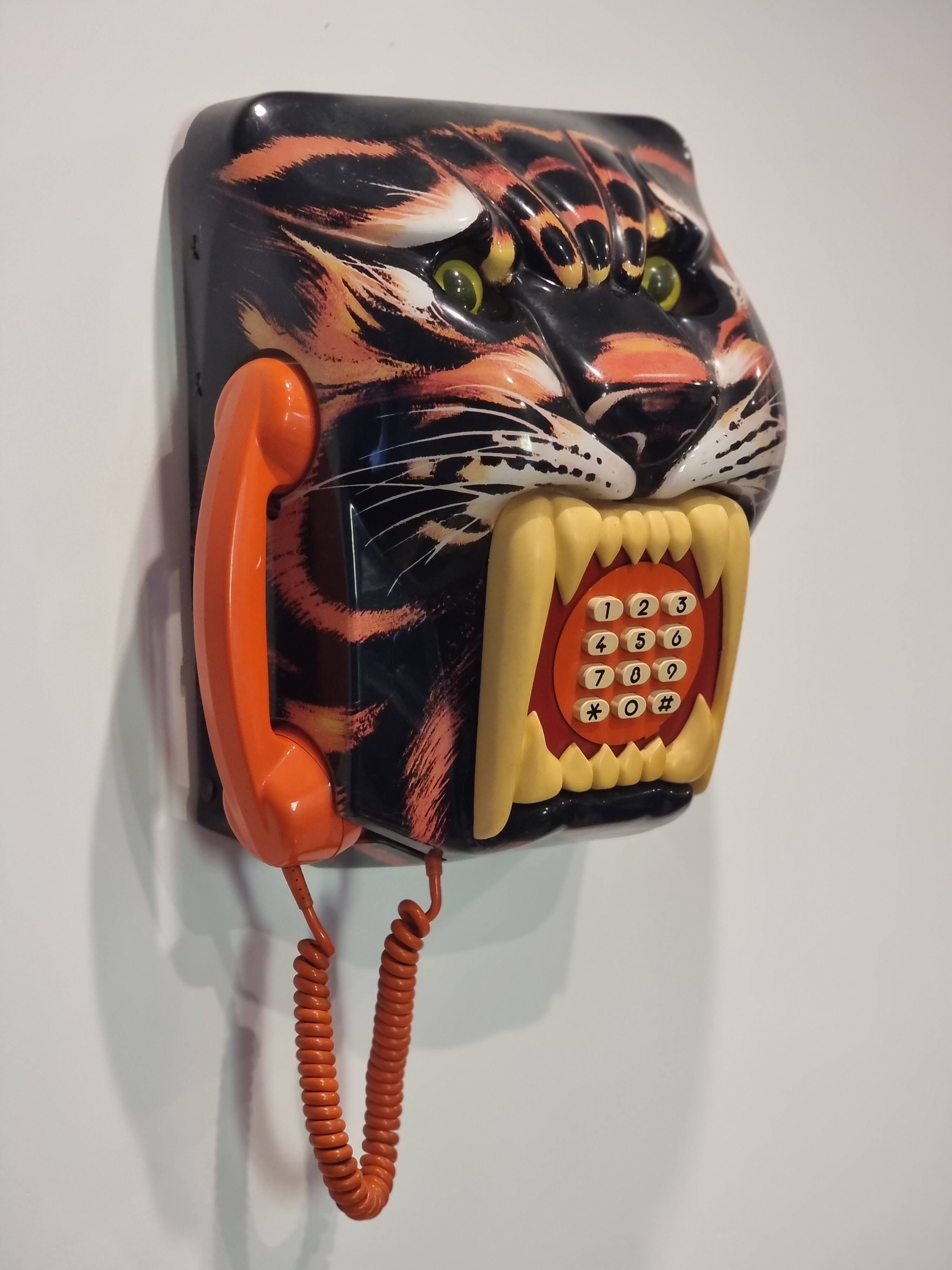 Silkscreened tiger phone unique model