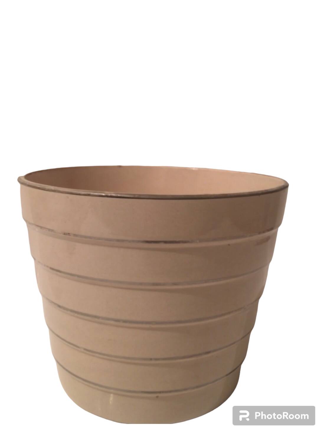 Art deco salt granite pot cover