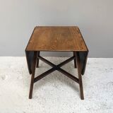 Ercol 1950’s ‘Old Colonial 377” blue label drop leaf table