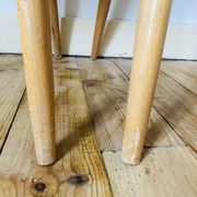 Green scandinavian wooden chairs 60/70
