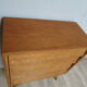 Commode vintage chêne pieds compas