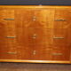 Enfilade d'époque art déco en bois clair vers 1930