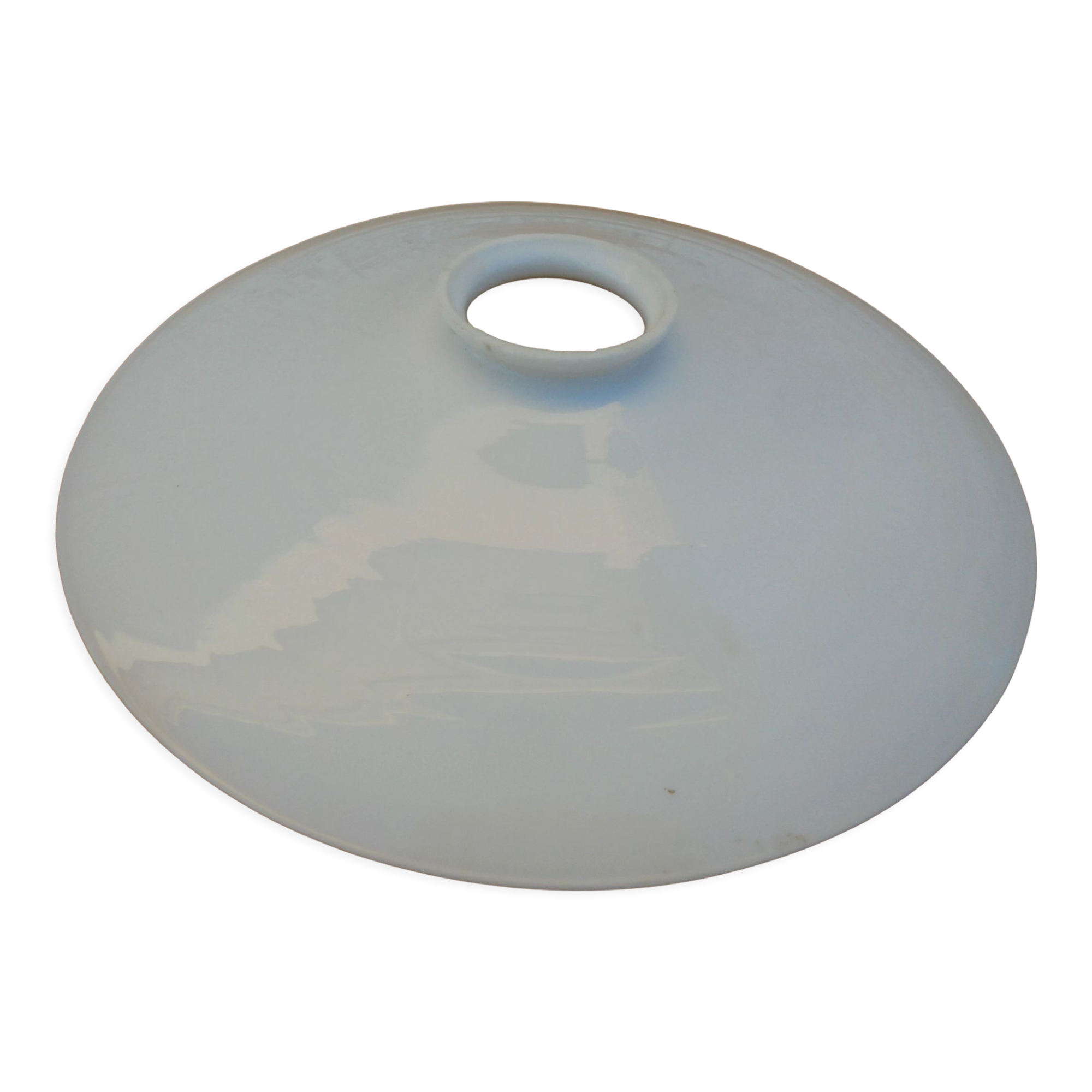 White opaline suspension lampshade