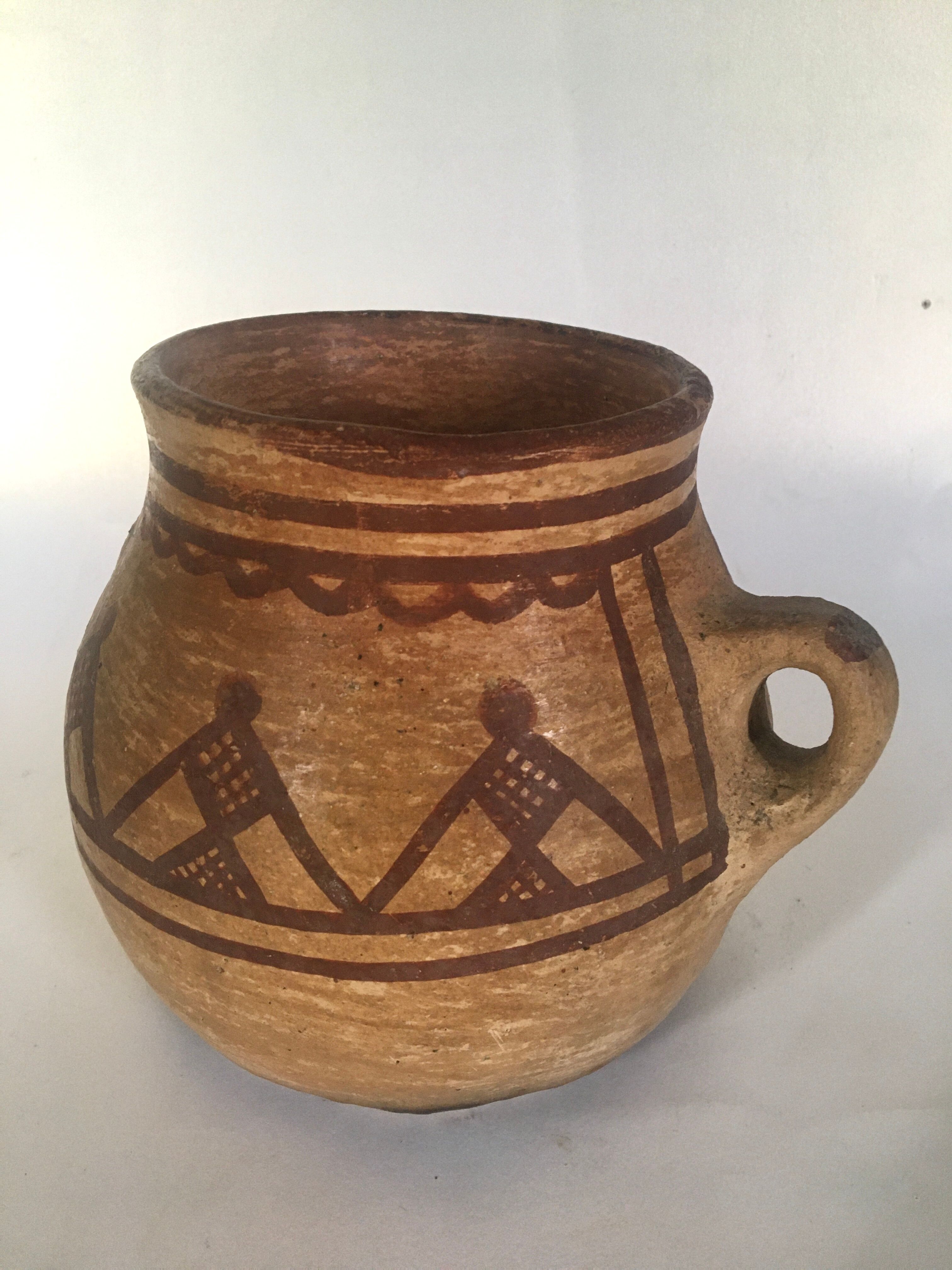 Berber terracotta engobe red