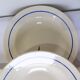 4 vintage Badonviller deep plates 211235