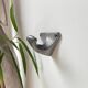 Vintage cast aluminum wall hooks