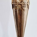Art nouveau gilded bronze lamp signed Muller Frères