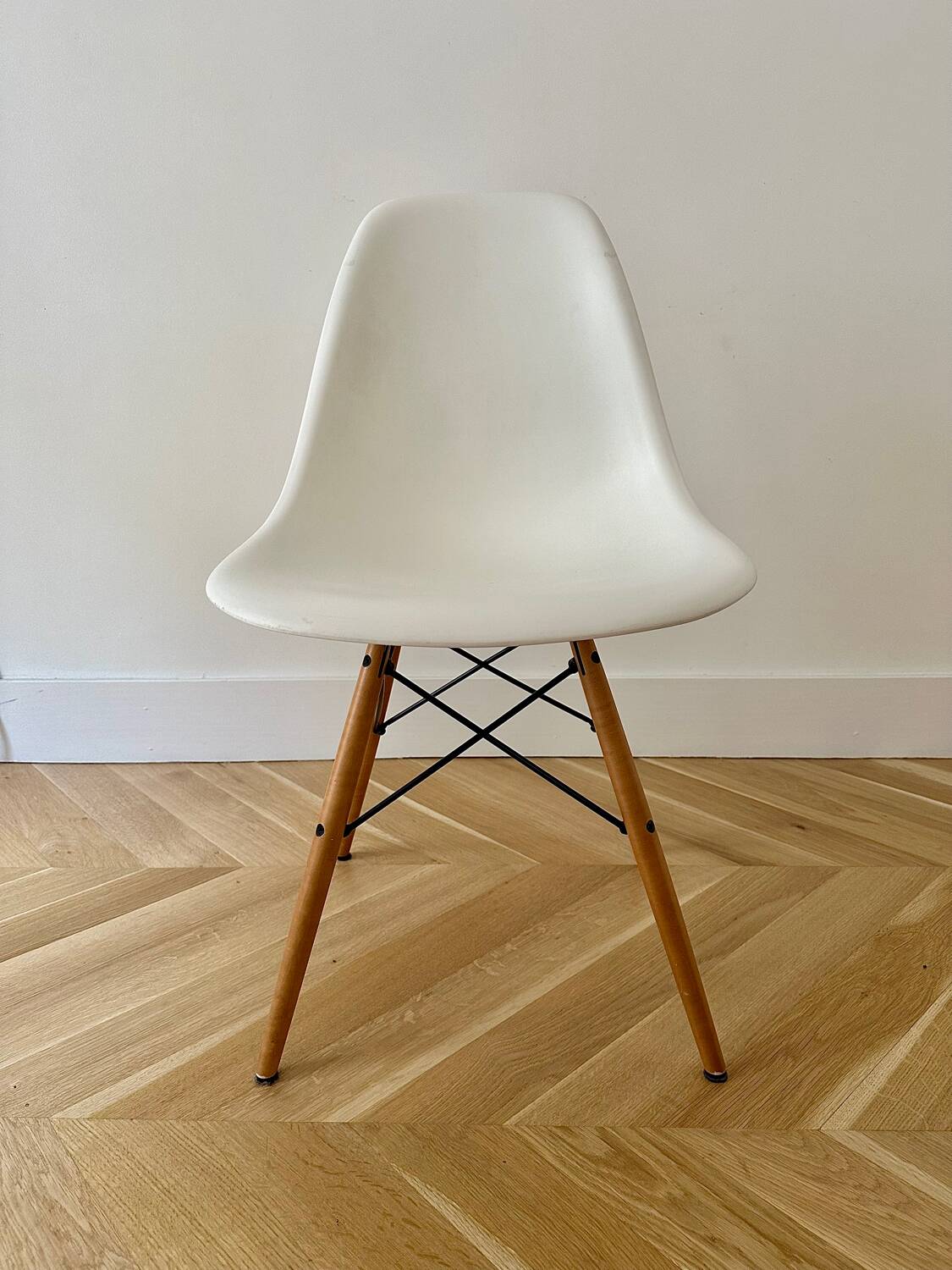 Set of chairs Eames DSW chair by Charles and Ray Eames