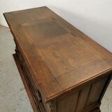 Oak office counter