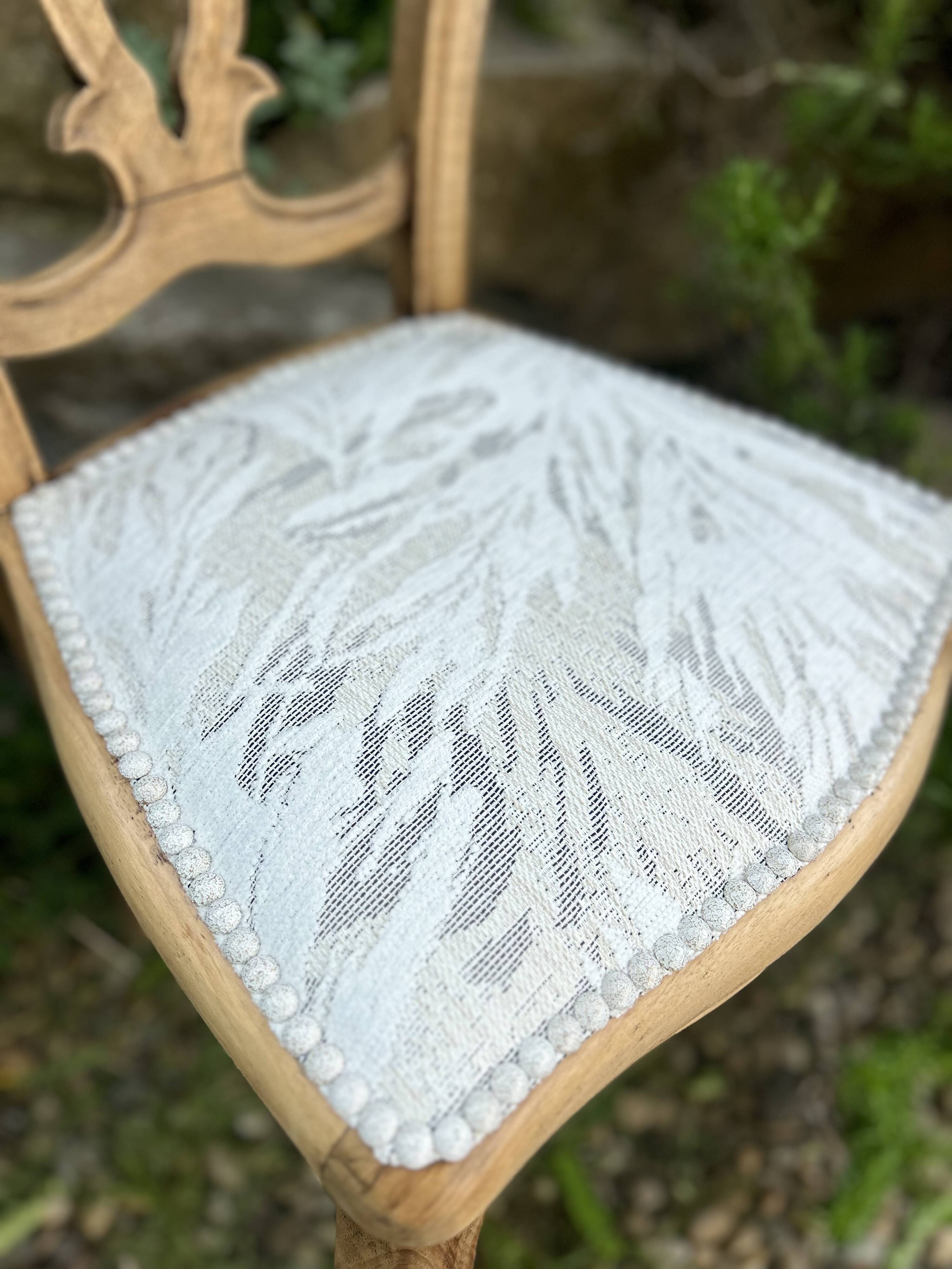 Restored antique chair