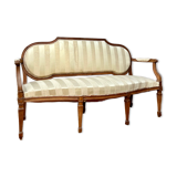 Natural wood sofa Louis XVI XVIII century