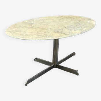 Large Oval Table Roche Bobois Circa 1960 - L 187 Cm