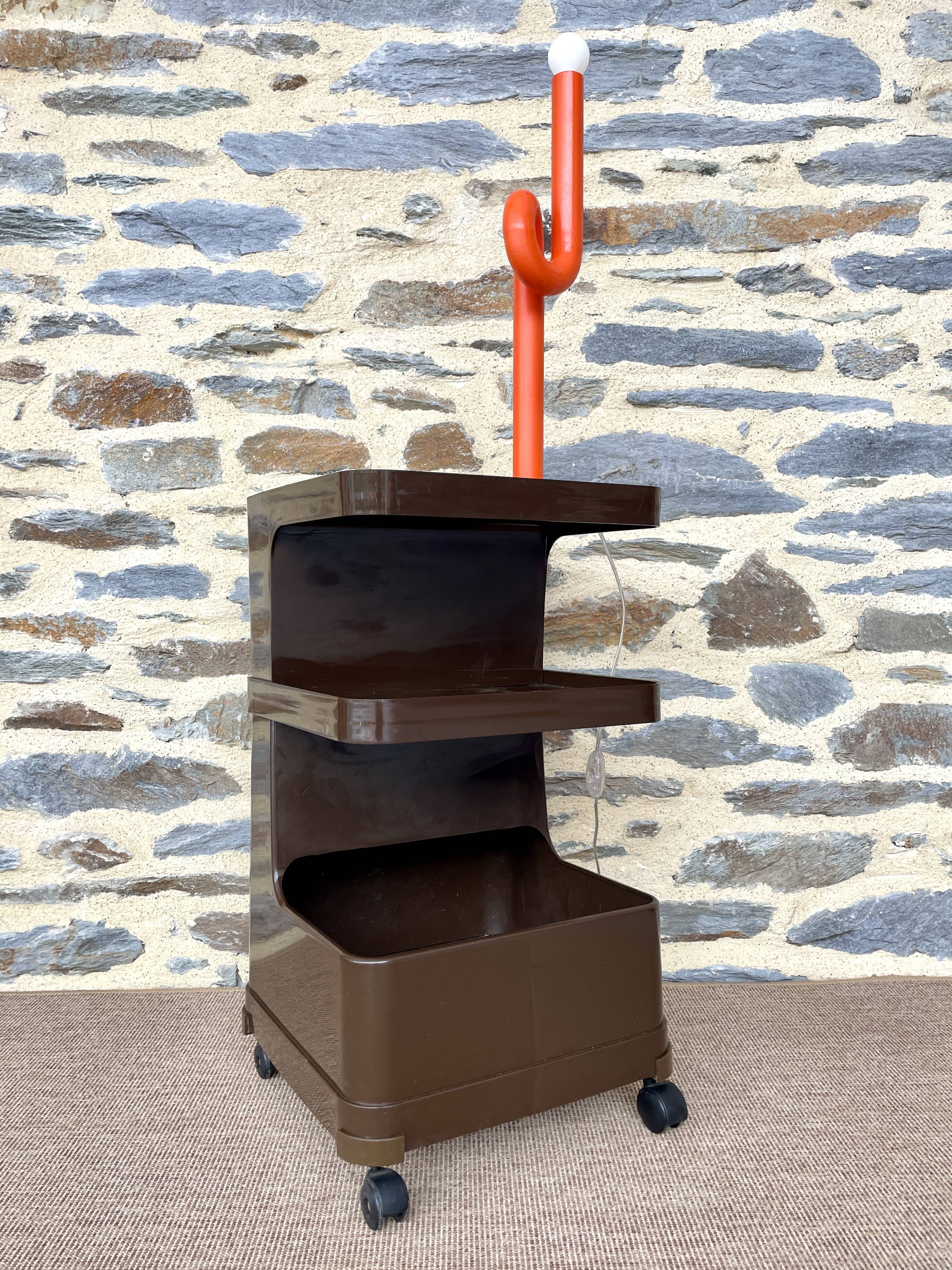 Flair serving trolley for Prisunic