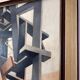 Alix Dufaux - Abstract Geometric painting 1967