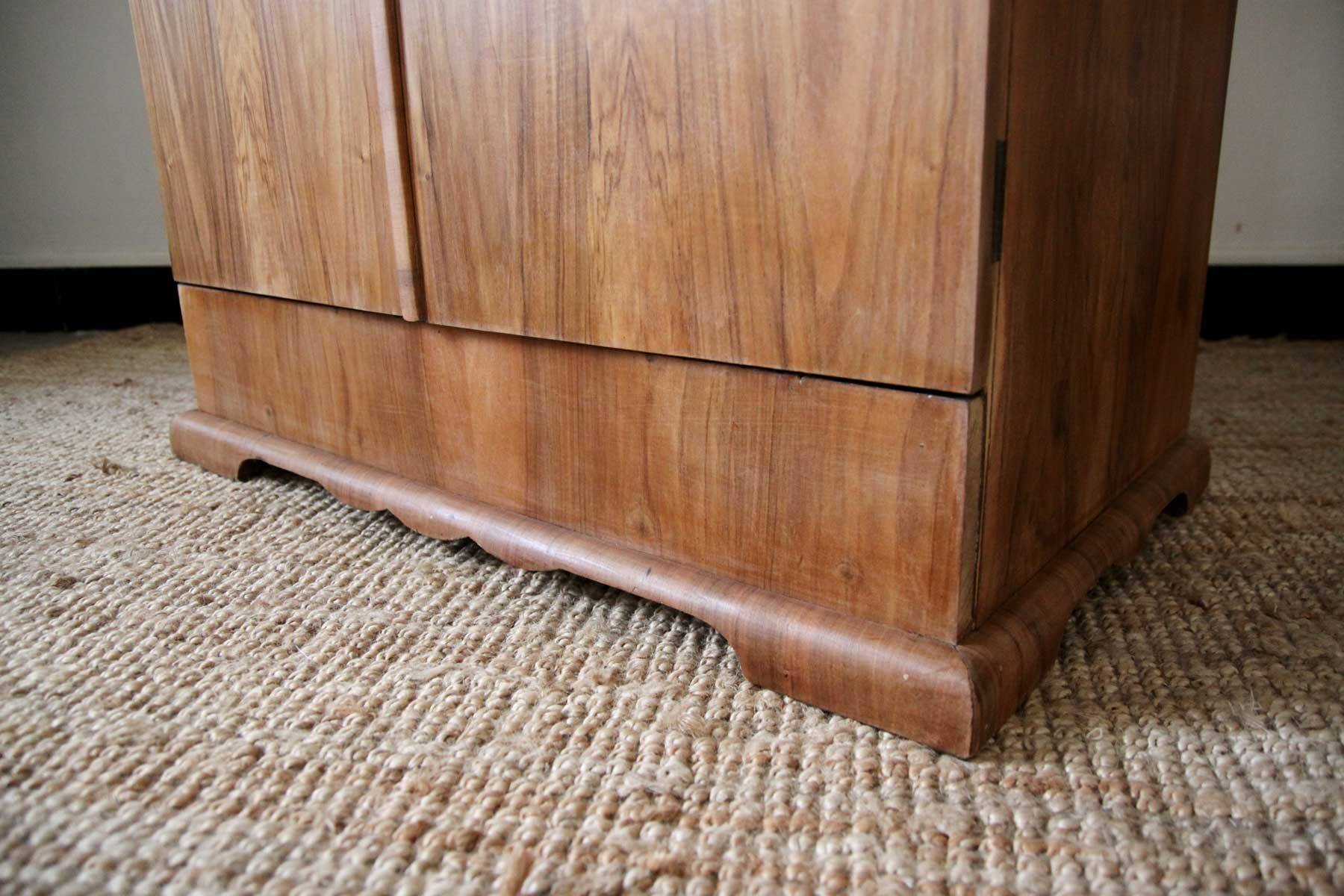 English Art Deco wardrobe