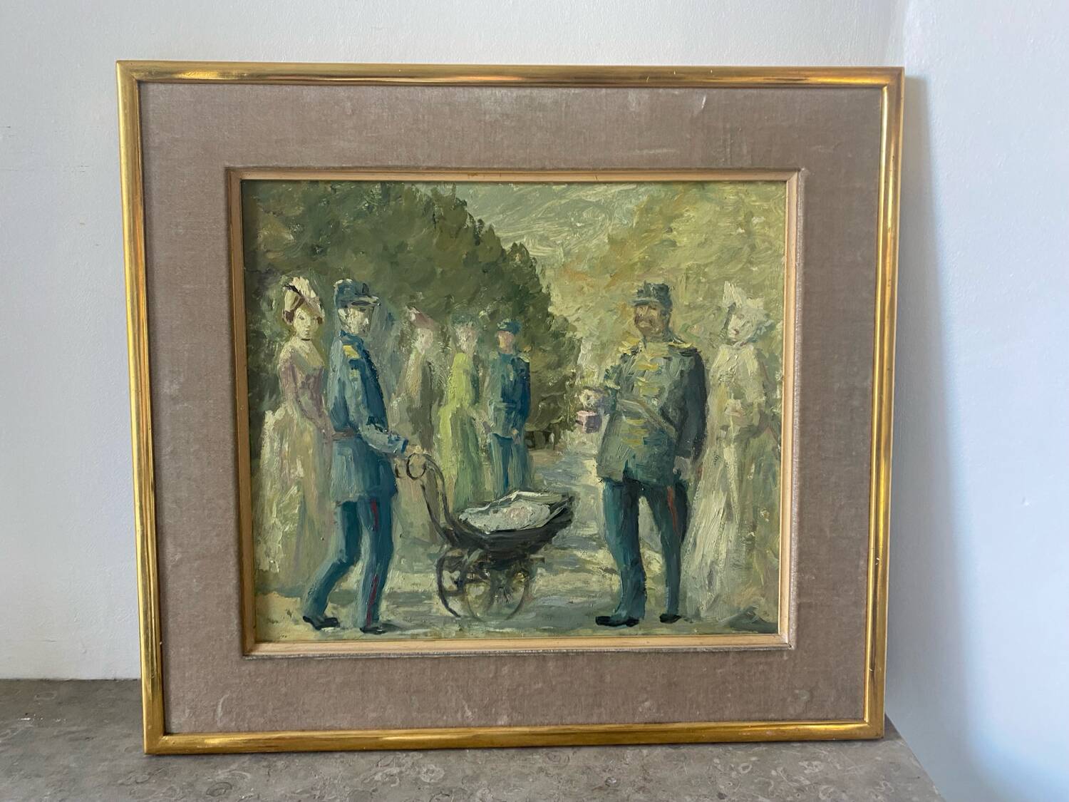 Family scene by D. Chamoiseaux