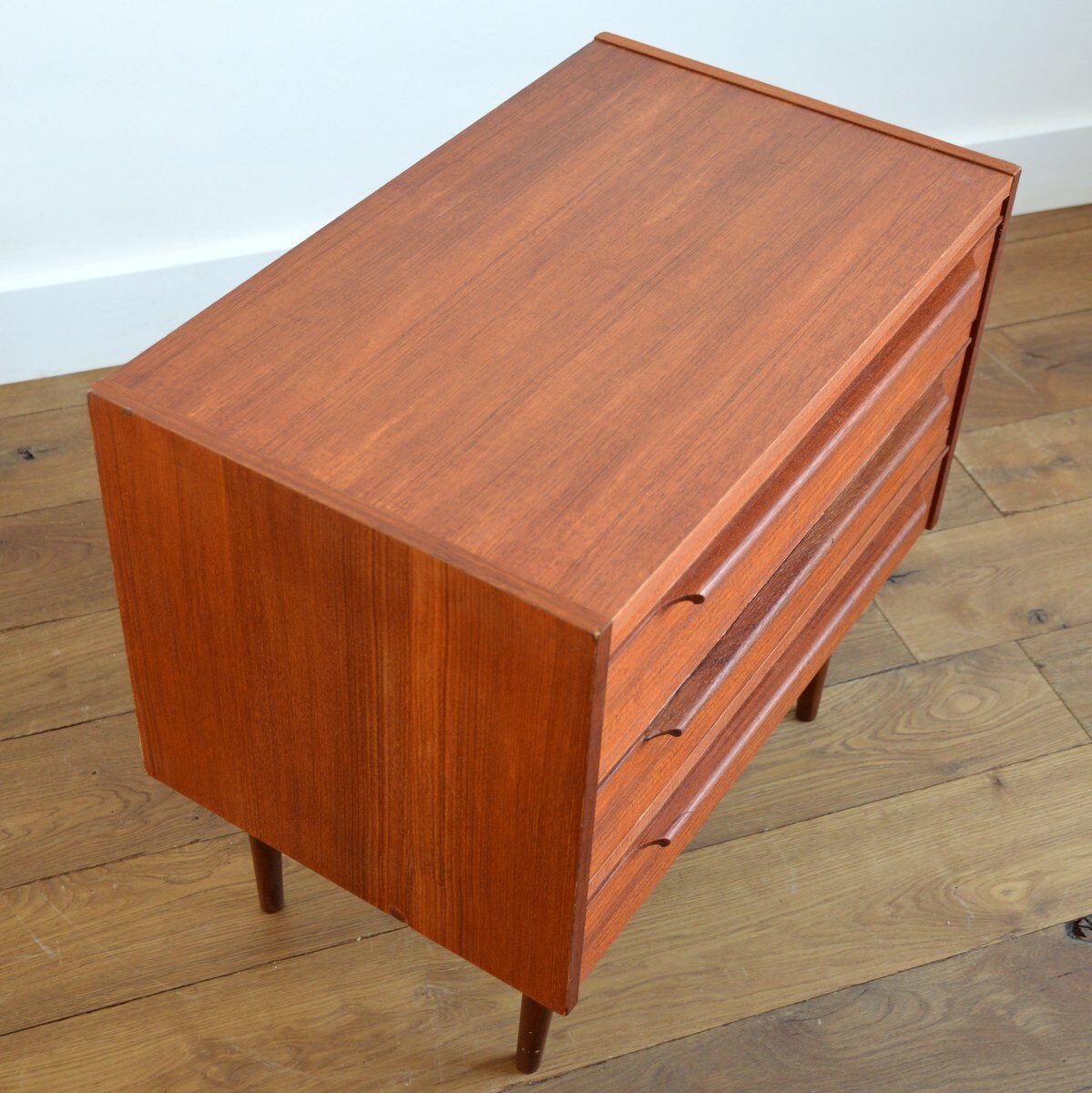 Commode scandinave teck vintage 1960s