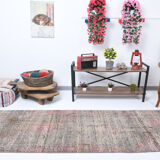 Neutral runner rug, 334x91cm