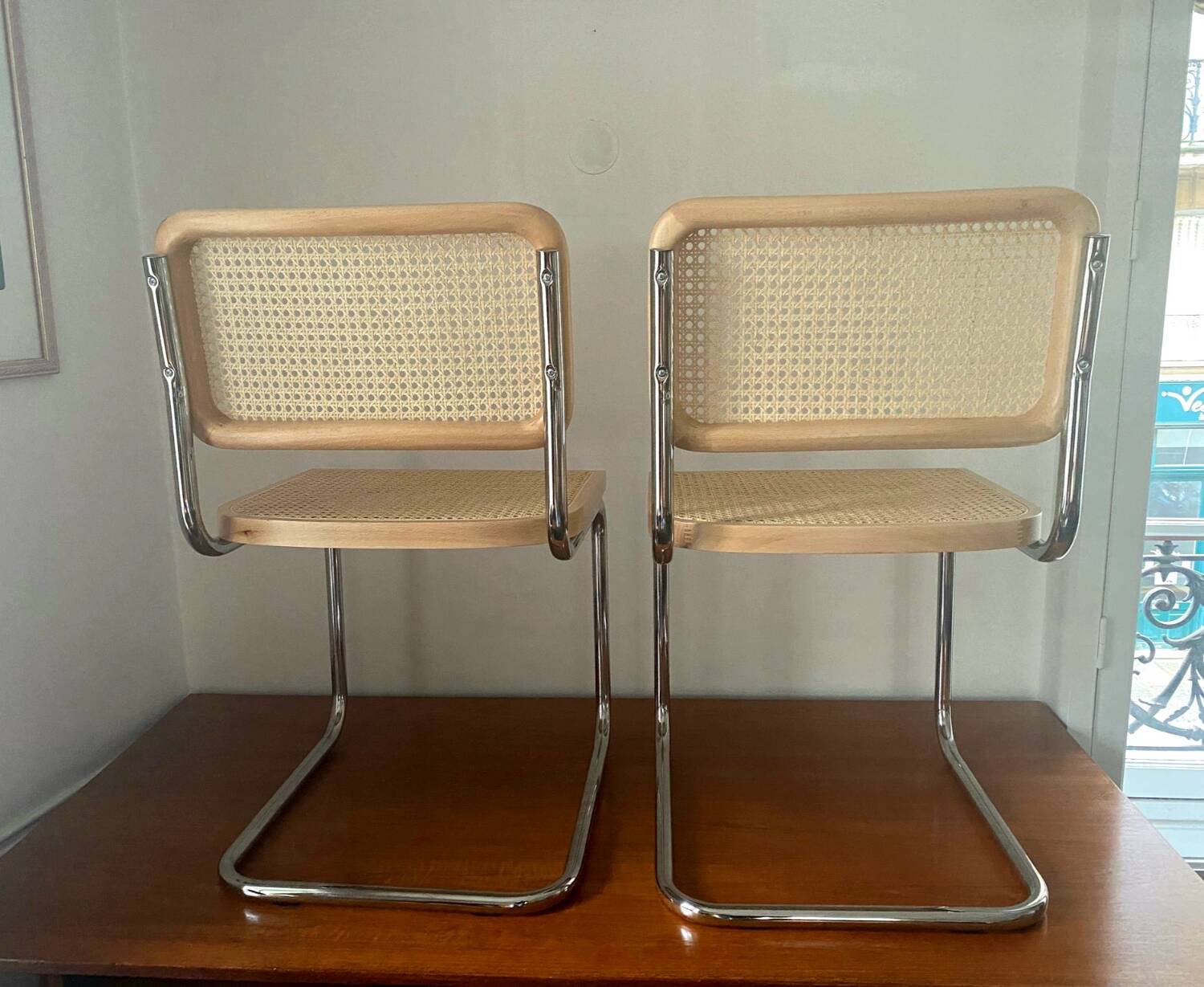 Cesca B32 Marcel Breuer chair - Light beech - Made in Italy