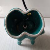 Vintage ceramic hand lamp from the 80s
