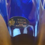 Murano crystal vase