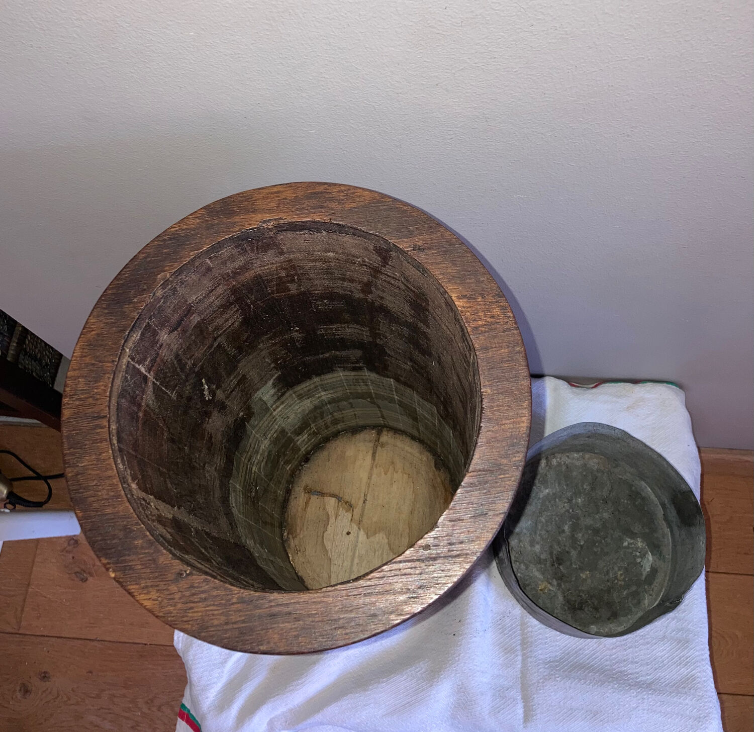 Umbrella holder in wood early twentieth century