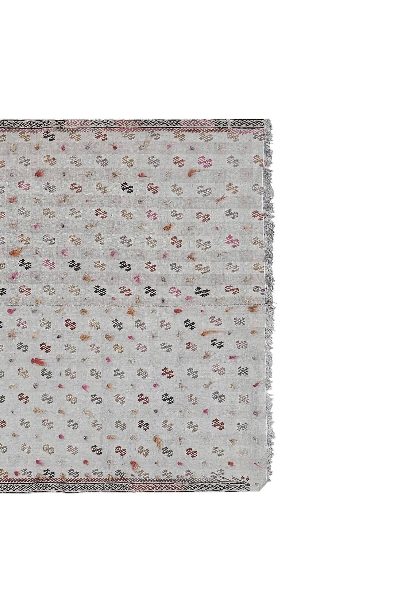 Kilim turc vintage tissé main 144x260 cm