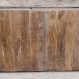Old collector's wall display case in Burmese teak