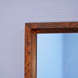 Miroir danois en palissandre, années 1960
