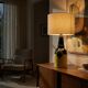 Bjørn Wiinblad Rosenthal Ceramic Table Lamp Yellow Glaze Denmark 1970s