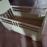 Wooden cot