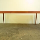 Extendable dining table, teak, Vintage from the 60s