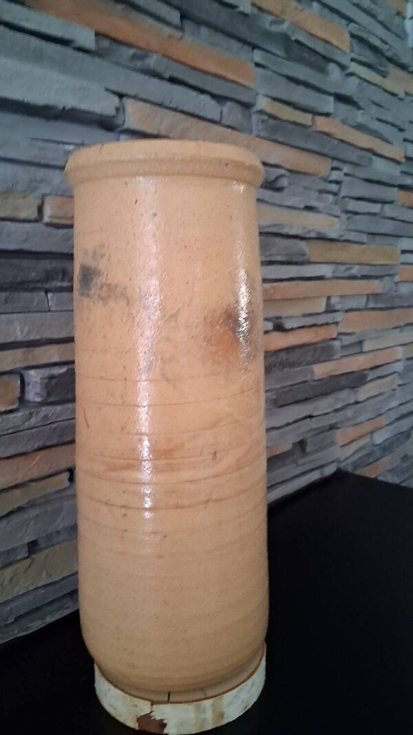 Vase rouleau en grès