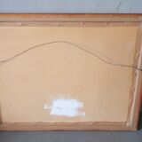 Arne Aspelin, Swedish Modern Painting, 1960s, Oil on Board.