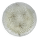 Plafonnier Rond en Verre Givré Murano, Kaiser, Allemagne, Années 1970