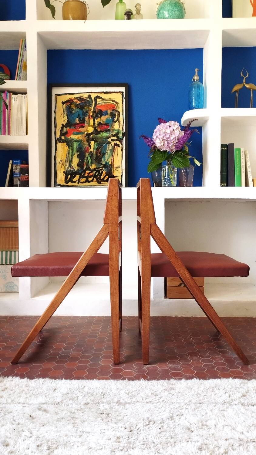 Pair of Henry Meyer chairs