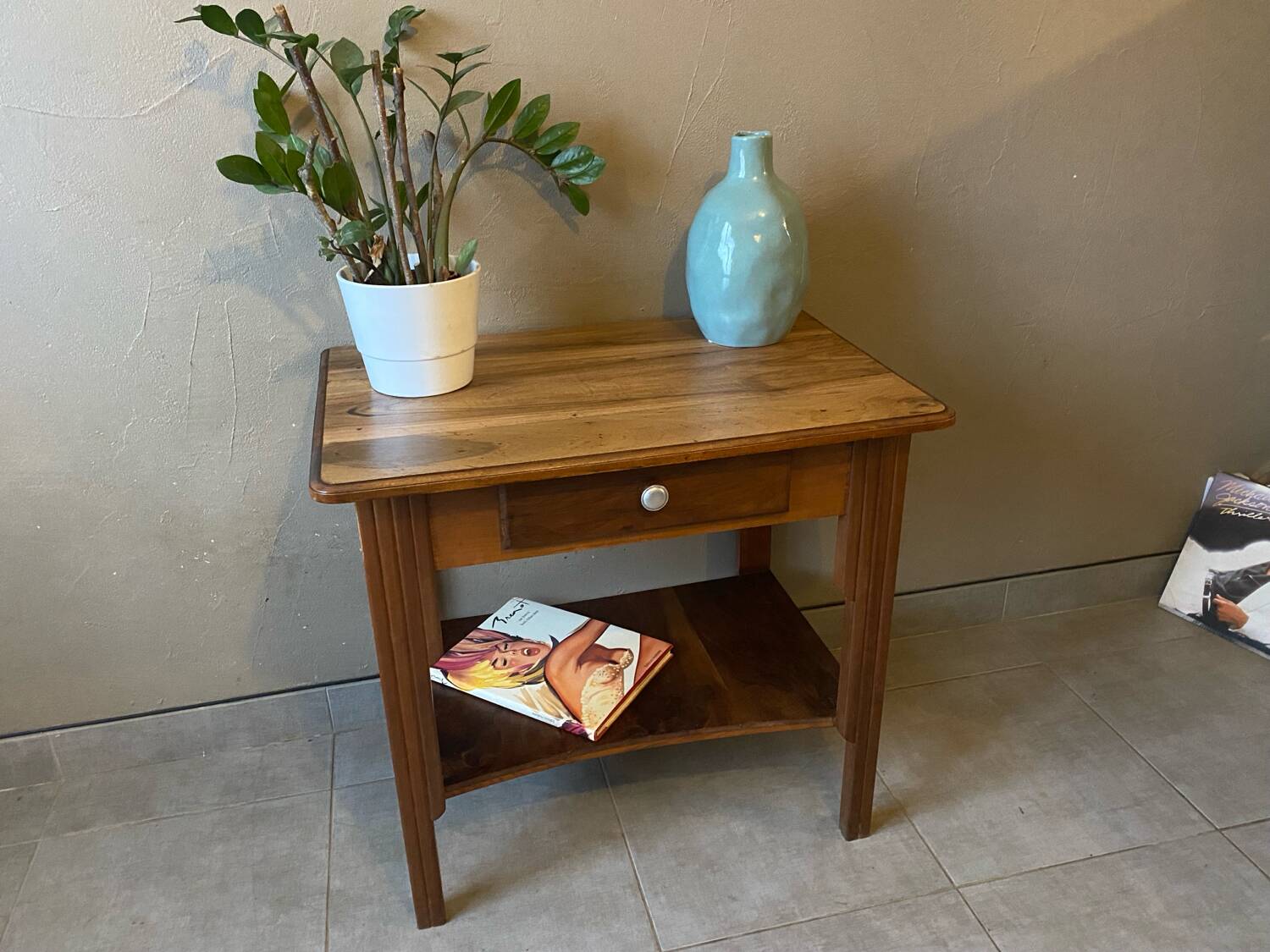 Vintage art deco table from the 50s
