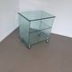 Onda Series Glass Media Cabinet by Ron Arad for Fiam, Italy, 1980