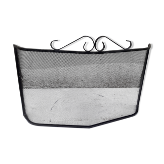 Wired wrought iron firewall L 70 cm H 46 cm